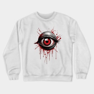 red eye Crewneck Sweatshirt